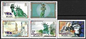 Se-tenant, Strip of 3, Belize,  
