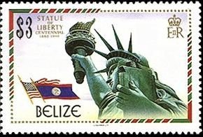 Flags, Statue Close up