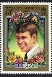 Stamp, Andrew, Belize,  , Royalty