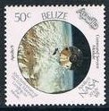 Stamp, Service Module, Belize,  , Space Traveling, Spacecrafts
