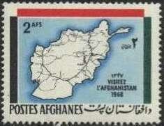 Map of Afghanistan