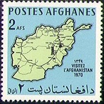 Map of Afghanistan