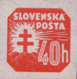 Stamp, Newspaper Stamps I, Slovakia,  