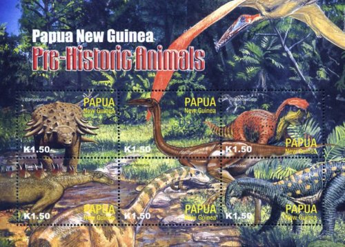 Prehistoric Animals - MiNo. 1051-56
