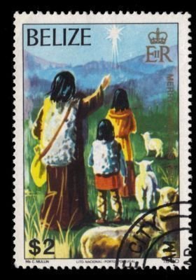 Stamp, Shepherds, Belize,  
