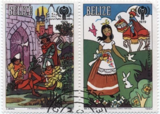 Sleeping Beauty + label