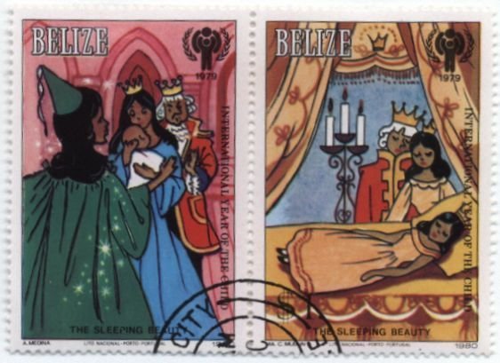 Sleeping Beauty + label