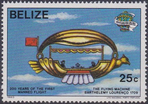 Airship project of Lourenço (1709)