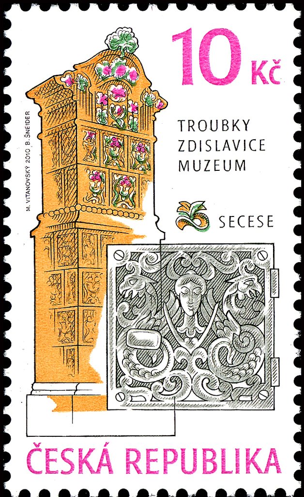Historical stoves: Art Nouveau in Troubky-Zdislavice