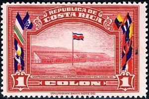 Stamp, National Stadium, Costa Rica,  , Football (Soccer)