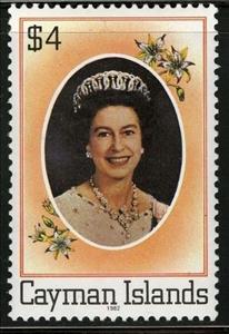 Stamp, Queen Elizabeth II, Cayman Islands,  
