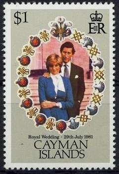 Stamp, Couple, Cayman Islands,  
