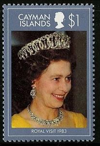 Stamp, Queen Elizabeth II, Cayman Islands,  , Royalty