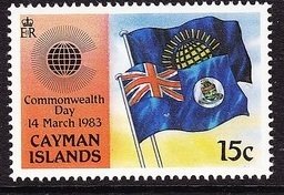 Stamp, Flags, Cayman Islands,  , Flags