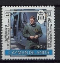 Stamp, Andrew in Uniform, Cayman Islands,  , Royalty
