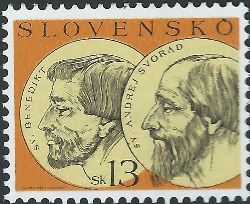 St Benedict and Andrej Svorad