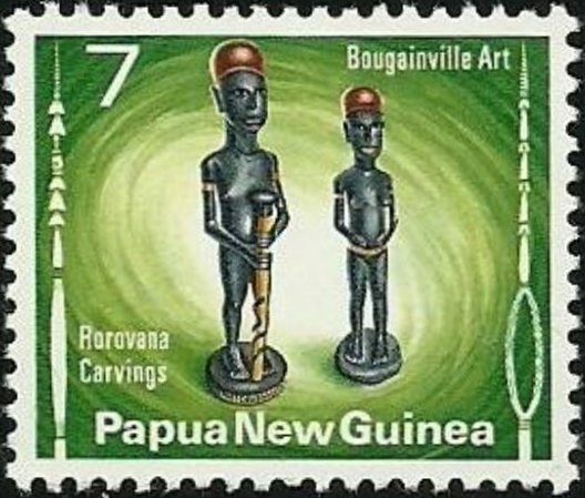 Rorovana carvings