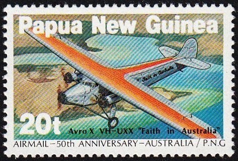 Avro X VH-UXX Faith in Australia