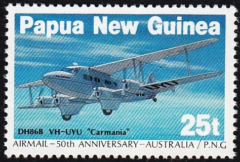 DH86B VH-UYU Carmania