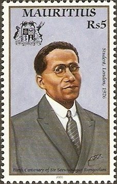 Stamp, S. Ramgoolam (1900-1985), Mauritius,  