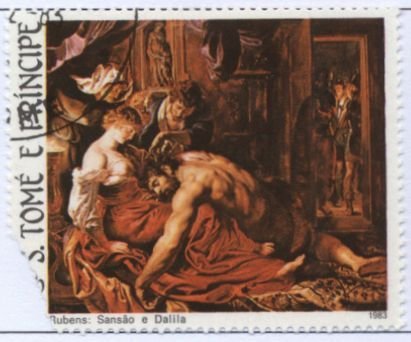 Samson and Dalila, by Rubens