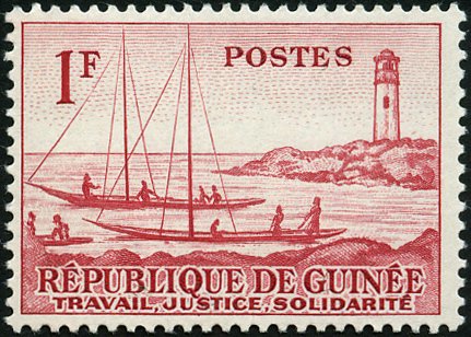 Ships and lighthouse