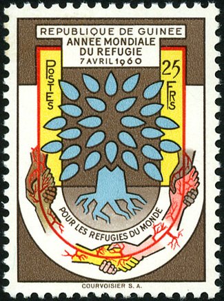 Sign of the World Refugee Year