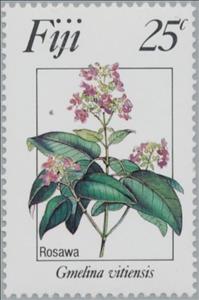 Stamp, Gmelina Vitiensis, Fiji,  