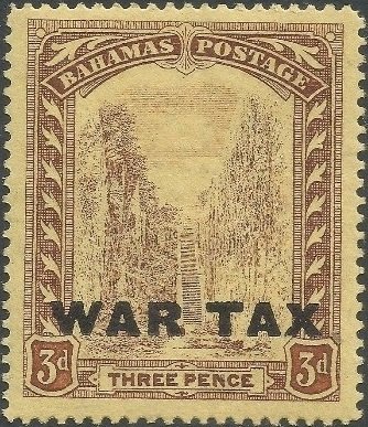 Overprinted, WAR TAX