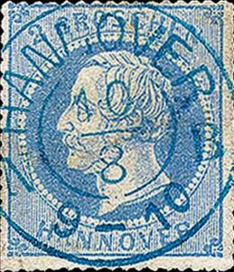 Stamp, King Georg V, German States,  