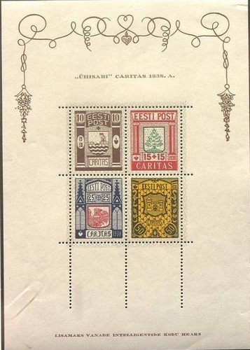 Caritas 1938 Block issue