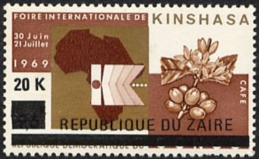 CD 686 with overprint and new value