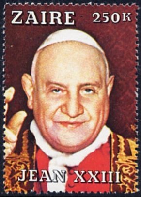 Stamp, Johannes XXIII (1881-1963), Zaire,  , Popes