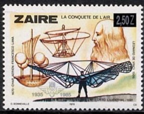 CD 941 La Conquète de l'air, new value and silver overprint