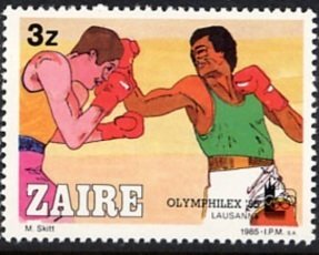 International philatelic-exhibition in Lausanne