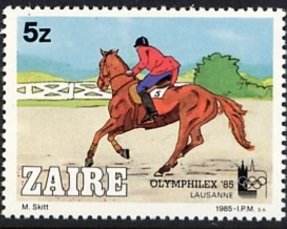 International philatelic-exhibition in Lausanne