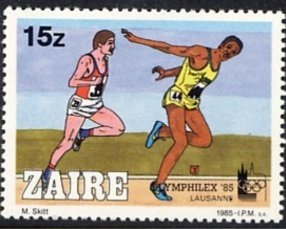International philatelic-exhibition in Lausanne