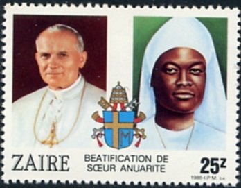 John-Paul II and Sister Anuarite