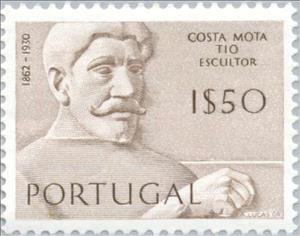 Stamp, Costa Mota Tio, Portugal,  , Sculptors