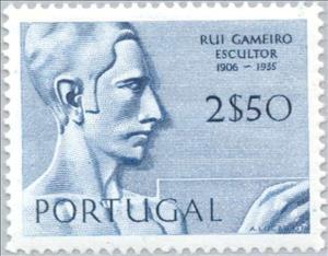Stamp, Rui Garneiro, Portugal,  , Sculptors