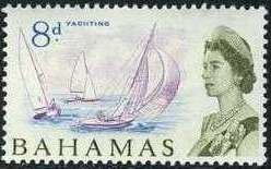 Stamp, Yachting, Bahamas,  