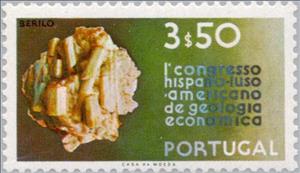 Stamp, Beryl, Portugal,  , Gemstones, Geology, Minerals, Conferences