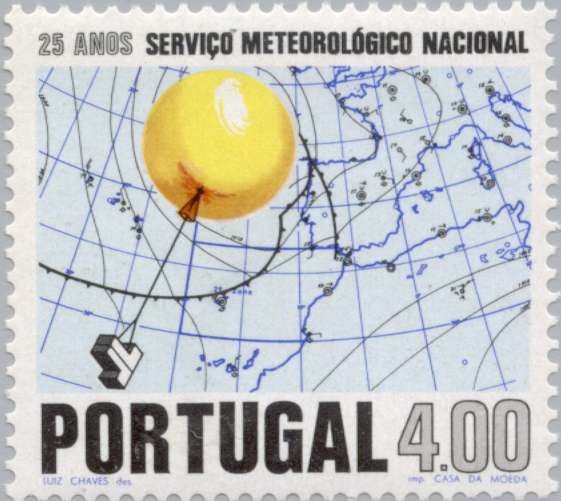 Weather Map & Meteorological Balloon