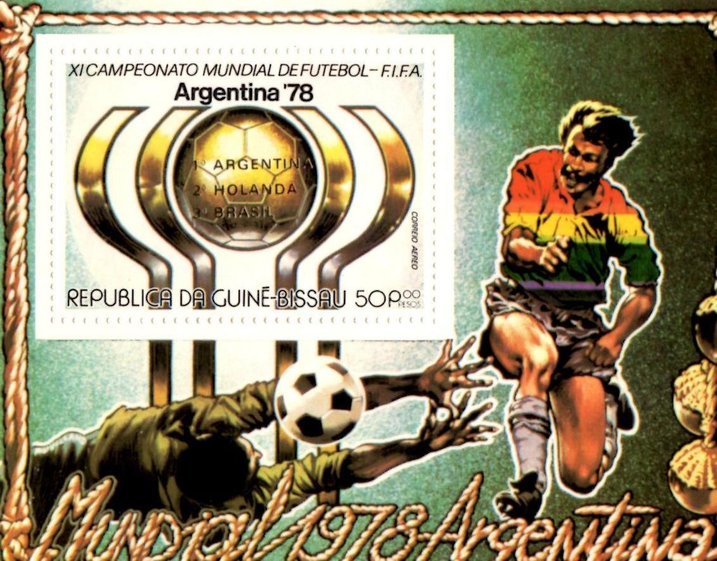 Argentina ’78 emblem (Ovptd. in Gold)