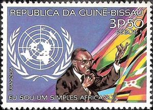 Stamp, Amilcar Cabral - I am a single African, Guinea-Bissau,  