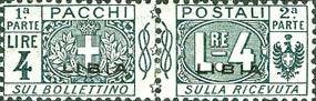Pacchi Postali Overprint "Libia"