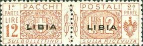 Pacchi Postali Overprint "Libia"