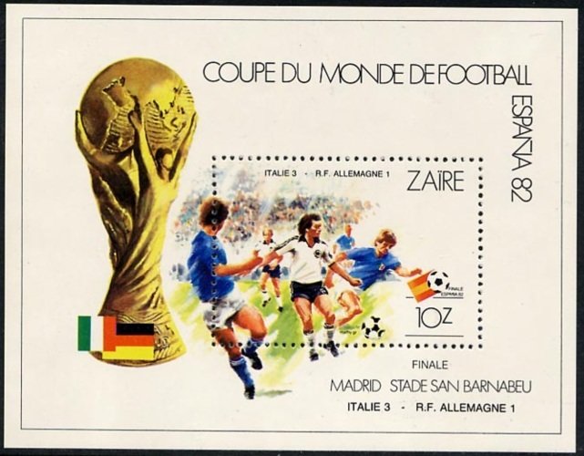World-championship soccer 'España 82' II Final