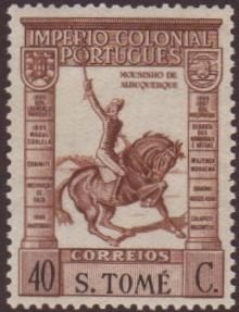 Stamp, Mousinho de Albuquerque, São Tomé and Príncipe,  