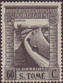 Stamp, Barrage, São Tomé and Príncipe,  , Dams